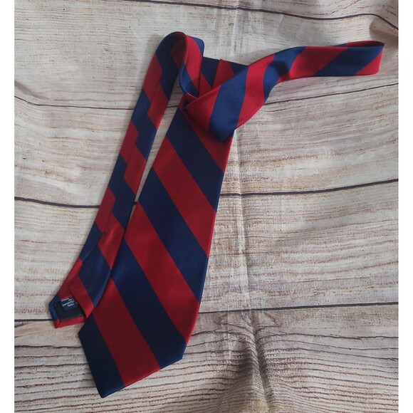 Vintage Gap Necktie Striped Repp Collegiate - Picture 5 of 6